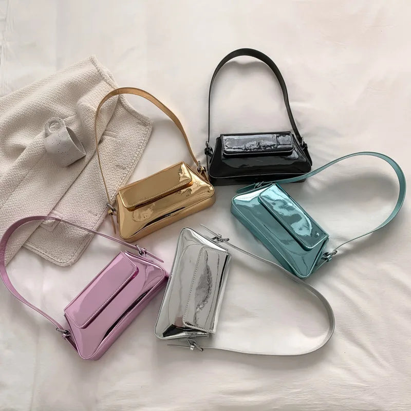 Women PU Leather Crossbody Bag Winter Handbags Party Clutch
