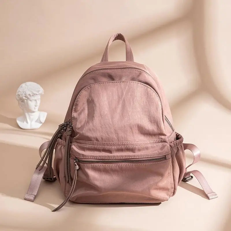 Women Travel Bag Solid Harajuku Student Schoolbag Female Multifunction