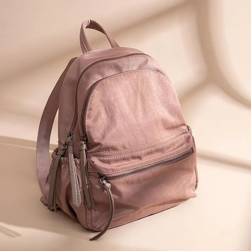 Women Travel Bag Solid Harajuku Student Schoolbag Female Multifunction