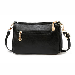 Women's Small Crossbody Clutch Bag PU Leather Shoulder Messenger