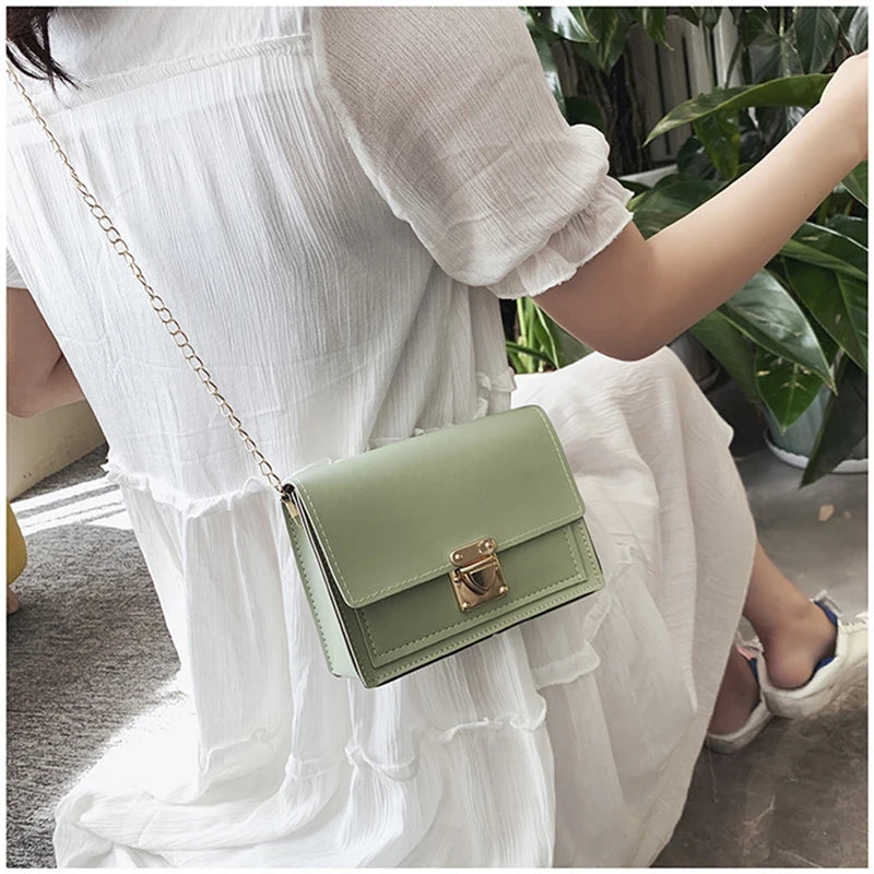 Small Crossbody Bag Women Mini PU Leather Shoulder Bag Messenger Bag