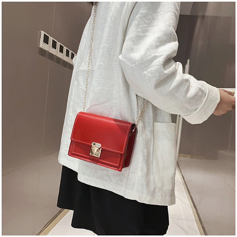 Small Crossbody Bags For Women Mini PU Leather Shoulder Bag Messenger Bag
