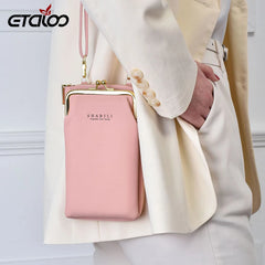 Small Crossbody Bags Women Mini Matte PU Leather Shoulder Messenger Bag Clutch B