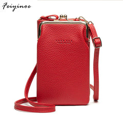 Small Crossbody Bags Women Mini Matte PU Leather Shoulder Messenger Bag Clutch B