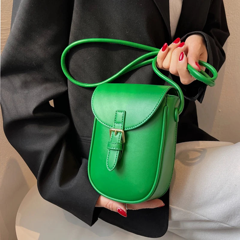 Women's Mini Crossbody Bag PU Leather Shoulder Messenger