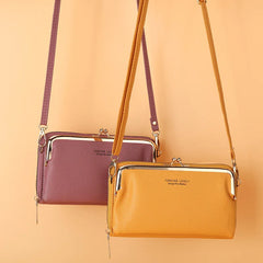 Small Crossbody Bags Women Mini PU Leather Shoulder Messenger Bag For Girls