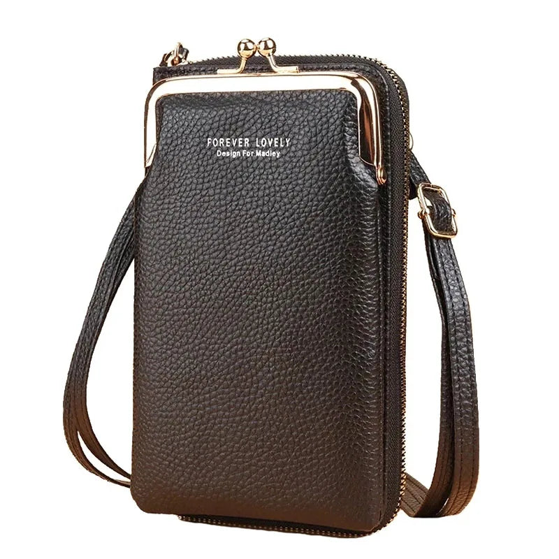 Small Crossbody Bags Women Mini PU Leather Shoulder Messenger Bag For Girls