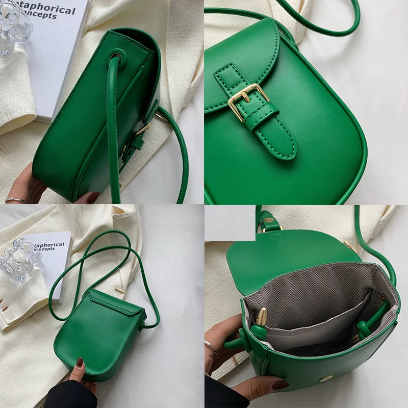 Women's Mini Crossbody Bag PU Leather Shoulder Messenger