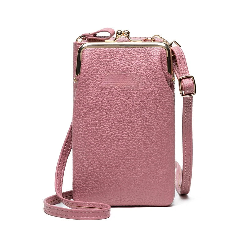 Small Crossbody Bag Mini PU Leather Shoulder Messenger Yellow