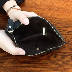 Small Lady Handbag Casual Women Clutch Bags Cowhide Mobile Phone Pouch Mini Flap