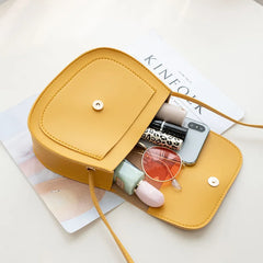 Mini Tassel Leather Shoulder Bag Crossbody Phone Purse