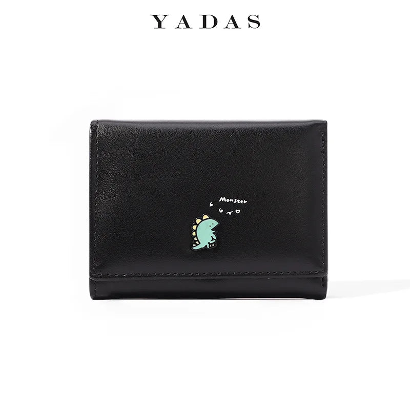 Small Women Wallet Trifold Thin Purses Ladies Money Bag Holographic Slim