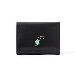 Small Women Wallet Trifold Thin Purses Ladies Money Bag Holographic Slim