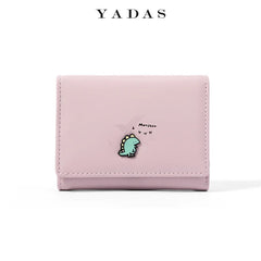 Small Women Wallet Trifold Thin Purses Ladies Money Bag Holographic Slim