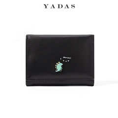 Small Women Wallet Trifold Thin Purses Ladies Money Bag Holographic Slim