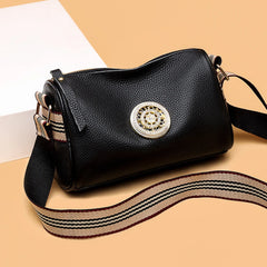 Soft Leather Shoulder Crossbody Bag Retro Shoulder Bags