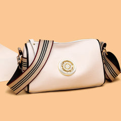 Soft Leather Shoulder Crossbody Bag Retro Shoulder Bags