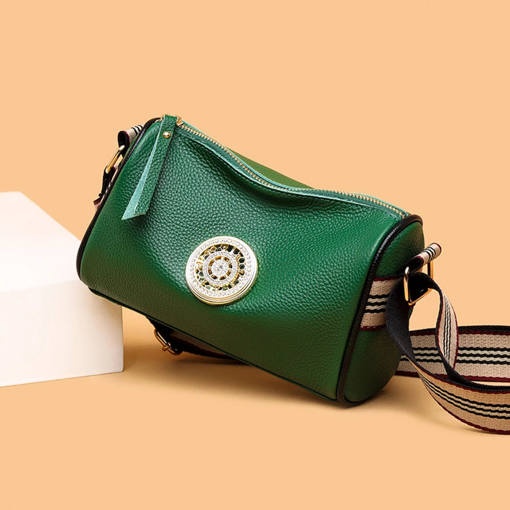 Soft Leather Shoulder Crossbody Bag Retro Shoulder Bags