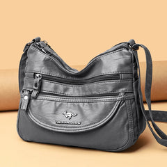 Women's Small Leather Crossbody Bag Shoulder Handbag