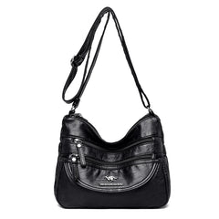 Women's Small Leather Crossbody Bag Shoulder Handbag