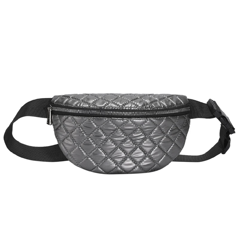 Space Cotton Lady Crossbody Bags Autumn Winter Waist Pack Casual Shopping