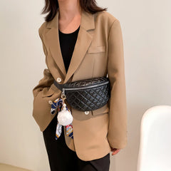 Space Cotton Lady Crossbody Bags Autumn Winter Waist Pack Casual Shopping
