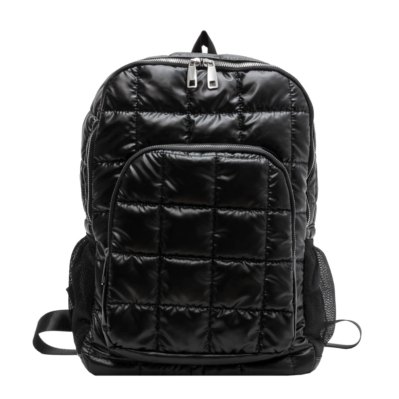 Winter Down Cotton Backpacks for Women