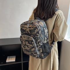 Winter Down Cotton Backpacks for Women