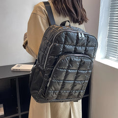 Winter Down Cotton Backpacks for Women