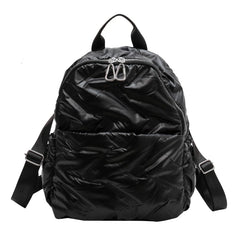 Winter Down Cotton Backpack for Women