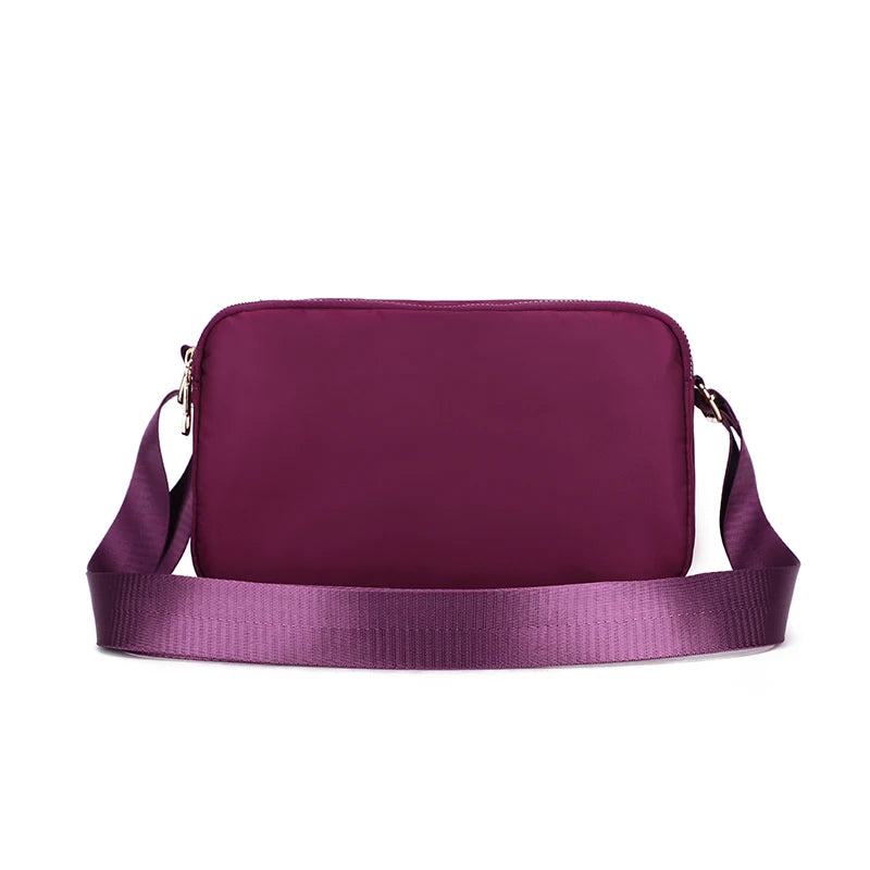 Nylon Messenger Bag for Women Large Capacity Casual Crossbody Bag
