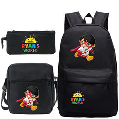 Students Boys Girls School Backpack Pattern Back to College Rucksack