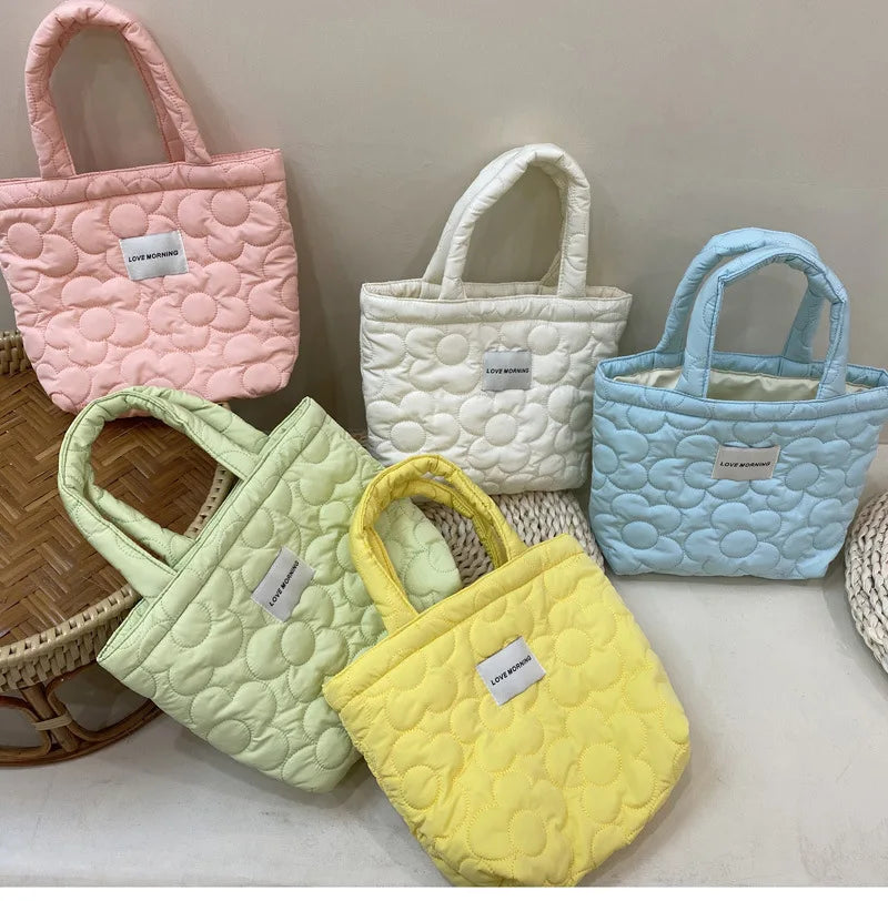 Sweet Girls Student Lunch Bento Bag Women Shoulder Bags
