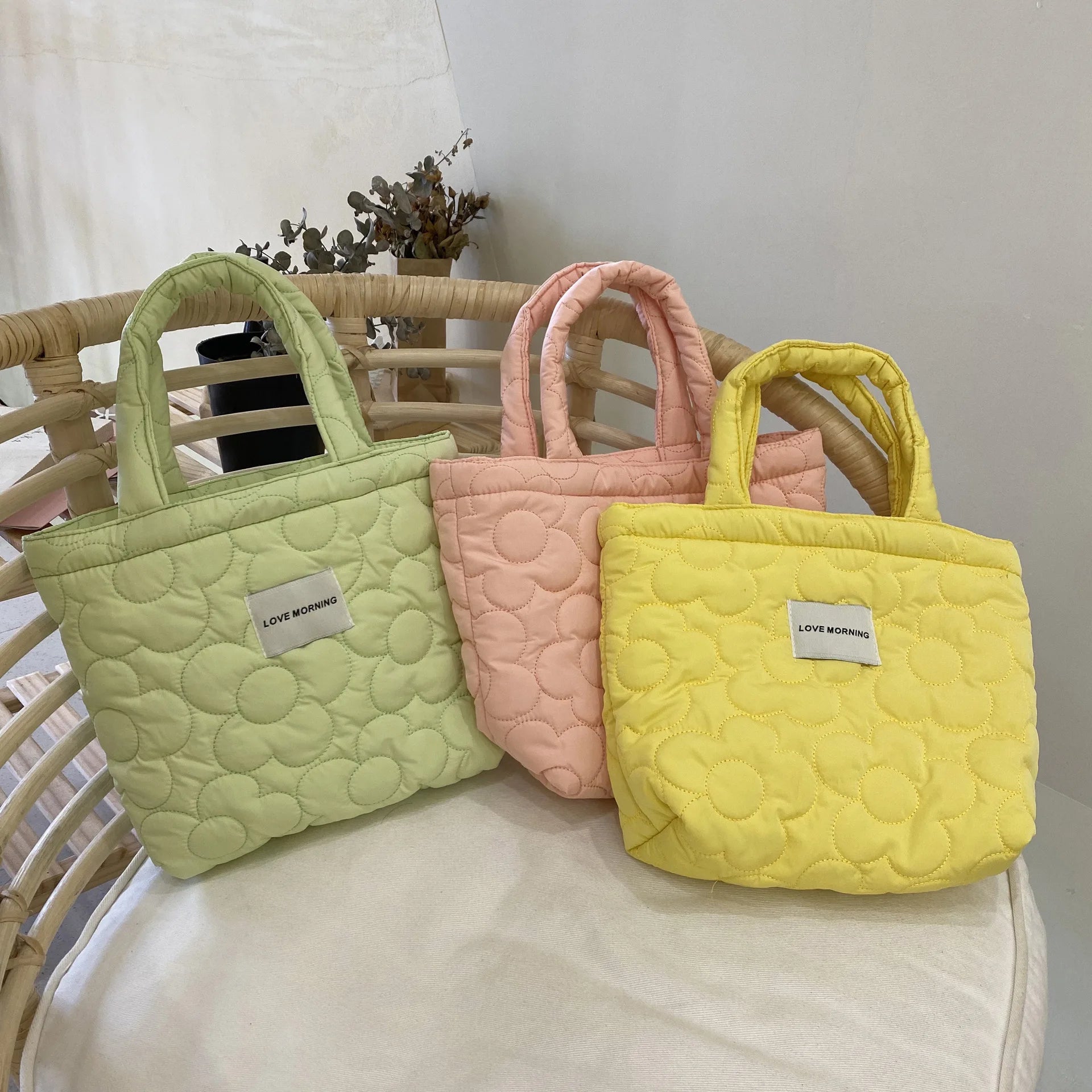 Sweet Girls Student Lunch Bento Bag Women Shoulder Bags
