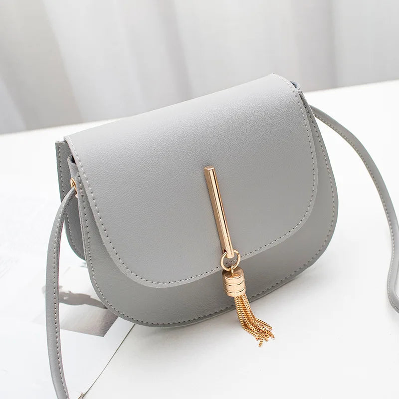 Women Crossbody Bag PU Leather Flap Messenger Sling Bag
