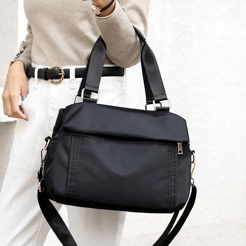 Large Capacity Oxford Cloth Shoulder Bag for Women
