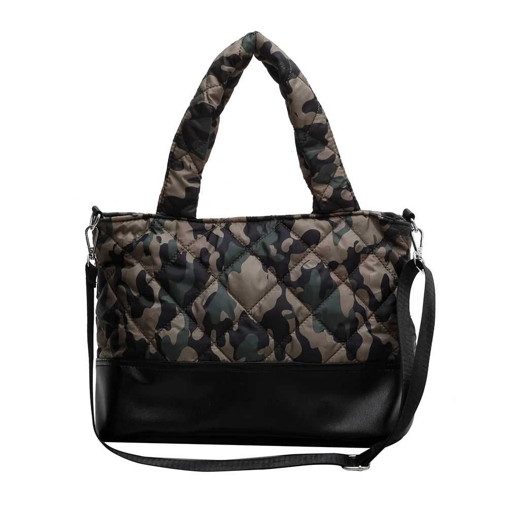 Autumn Winter Women's Tote Messenger Bag Large Capacity Office Purse