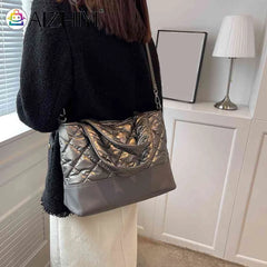Autumn Winter Women's Tote Messenger Bag Large Capacity Office Purse