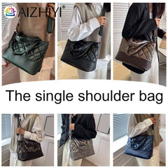 Autumn Winter Women's Tote Messenger Bag Large Capacity Office Purse
