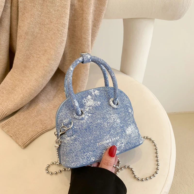 Totes Shell Bag Women Mini Chain Shoulder Crossbody Bags All-match Handbags