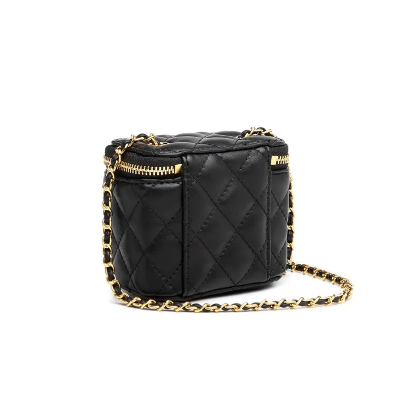 Stiletto Small Diamond Chain Square Bag