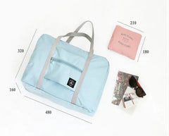 Women Cabin Tote Shoulder Bag Food Print Large-capacity Organizers Luggage