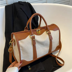 Large Capacity Travel Bag Waterproof Weekend Messenger Sac for Men Women