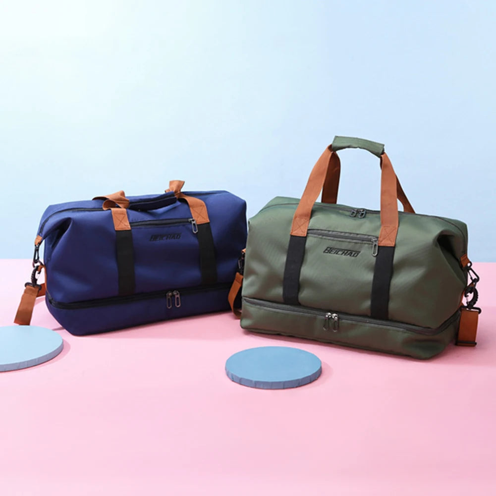 Large Capacity Waterproof Weekend Messenger Bag