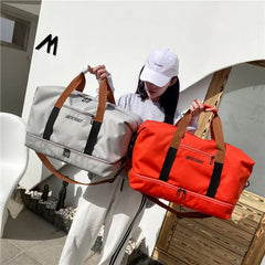 Large Capacity Travel Bag for Women Waterproof Sports Bag