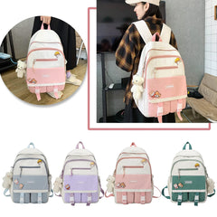 Travel Hit Nylon Backpack Large Capacity Knapsack Handbags