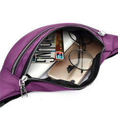Waterproof Travel Shoulder Purse Belt Bag Fanny Pack Women Waist Bag