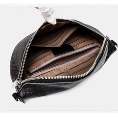 Vintage Leather Sling Waist Handbag for Women