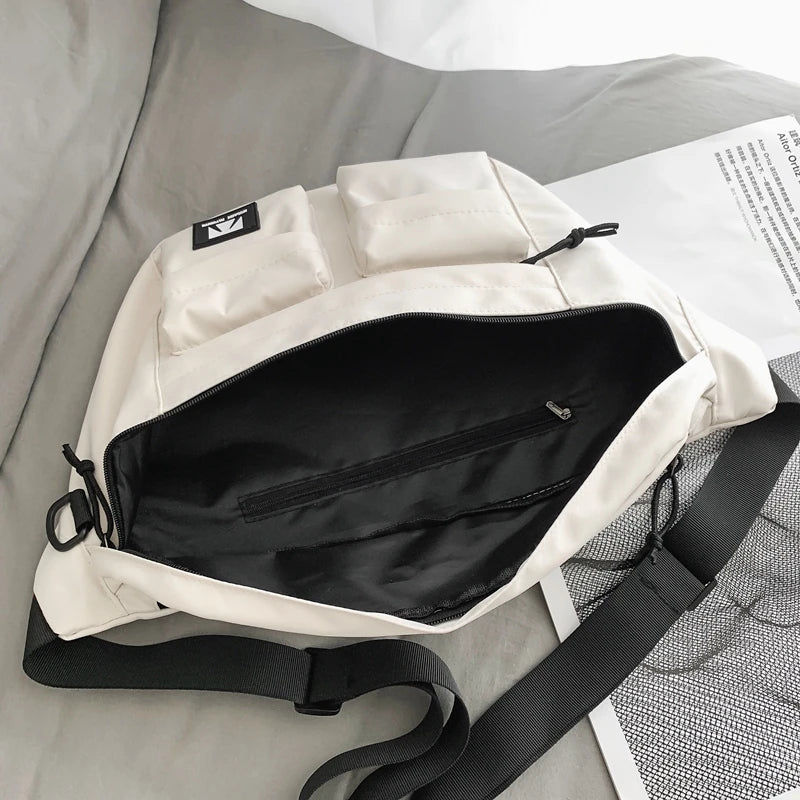 Nylon Lady Waist pack And Phone Pack Unisex Casual Belt Bags
