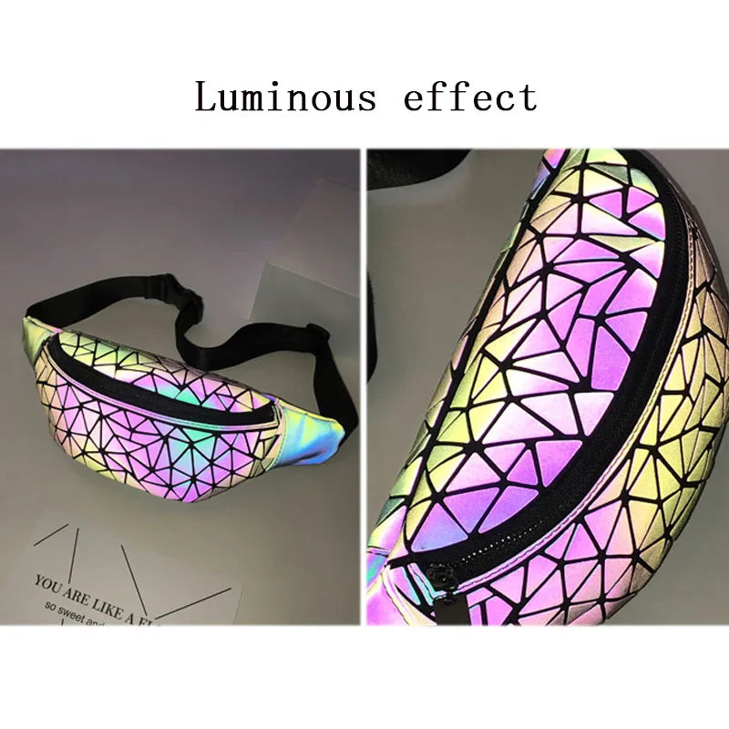 Luminous Geometry Fanny Pack Waist Bag Unisex